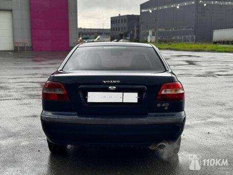 Volvo, S40, 1800, 122, бензин, седан, механика, передний привод, среднее состояние, левый, синий, 349 000 ₽