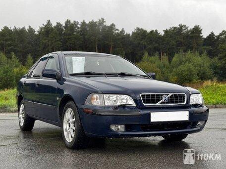 Volvo, S40, 1800, 122, бензин, седан, механика, передний привод, среднее состояние, левый, синий, 349 000 ₽